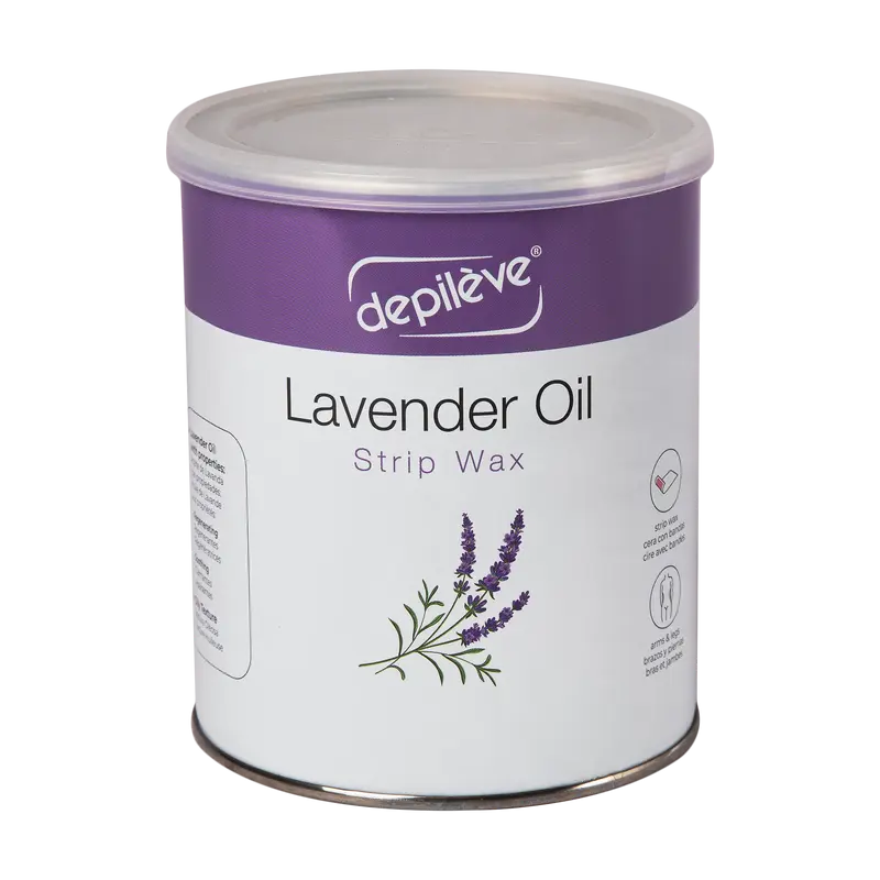 Depileve LAVENDER Strip Wax in a Jar, 800 ml