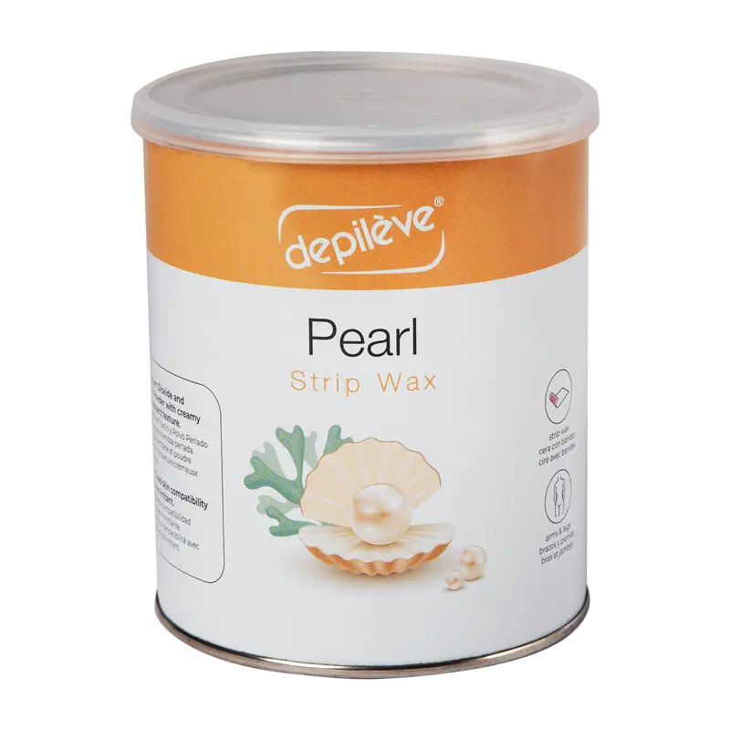 Depileve PEARL Strip Wax in a Jar, 800 ml