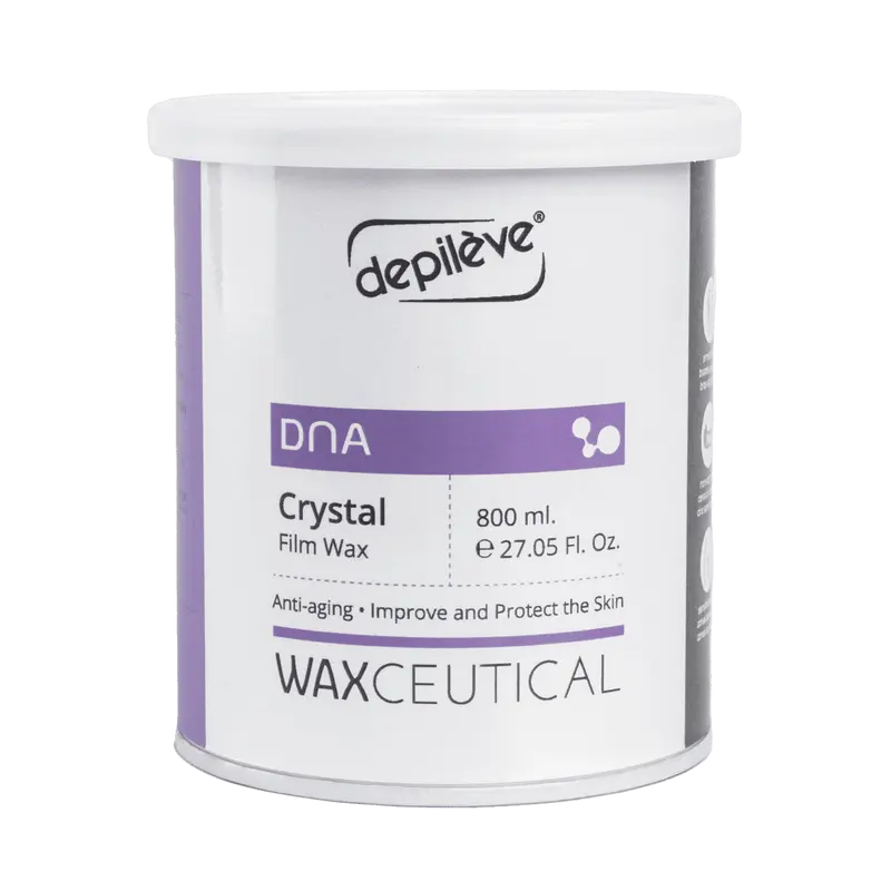 Depileve Waxceutical DNA Film Wax in a 800 ml Jar