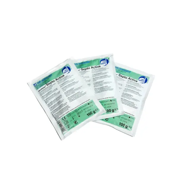 Desinfectante en Polvo para Baño de Inmersión o Ultrasonidos Pack 4 unidades