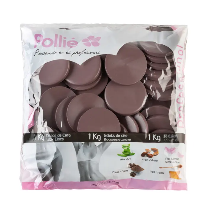 Discos de cera cacao 1KG - Pollié