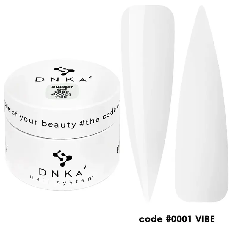 DNKa Builder Gel. #0001 Vibe(Transparente) 30 ml