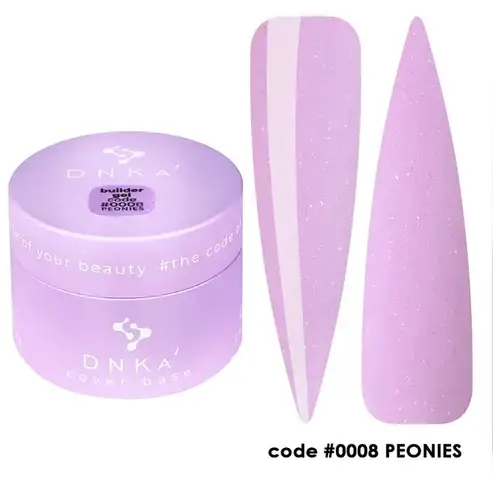 DNKa Builder Gel. #0008 Peonies 15 ml