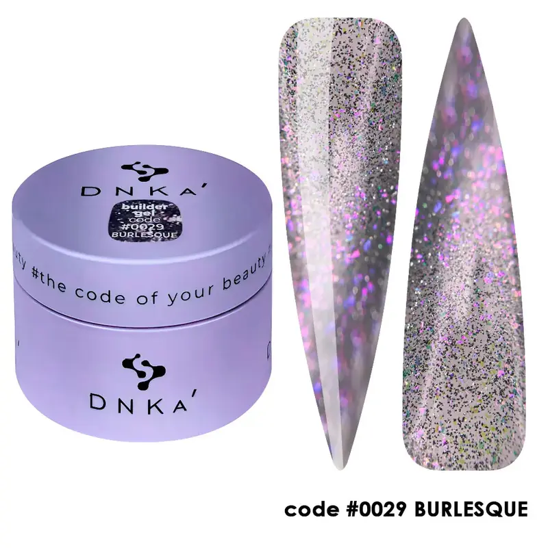 DNKa Builder Gel. #0029 HOLLYWOOD GLOW 30 ml