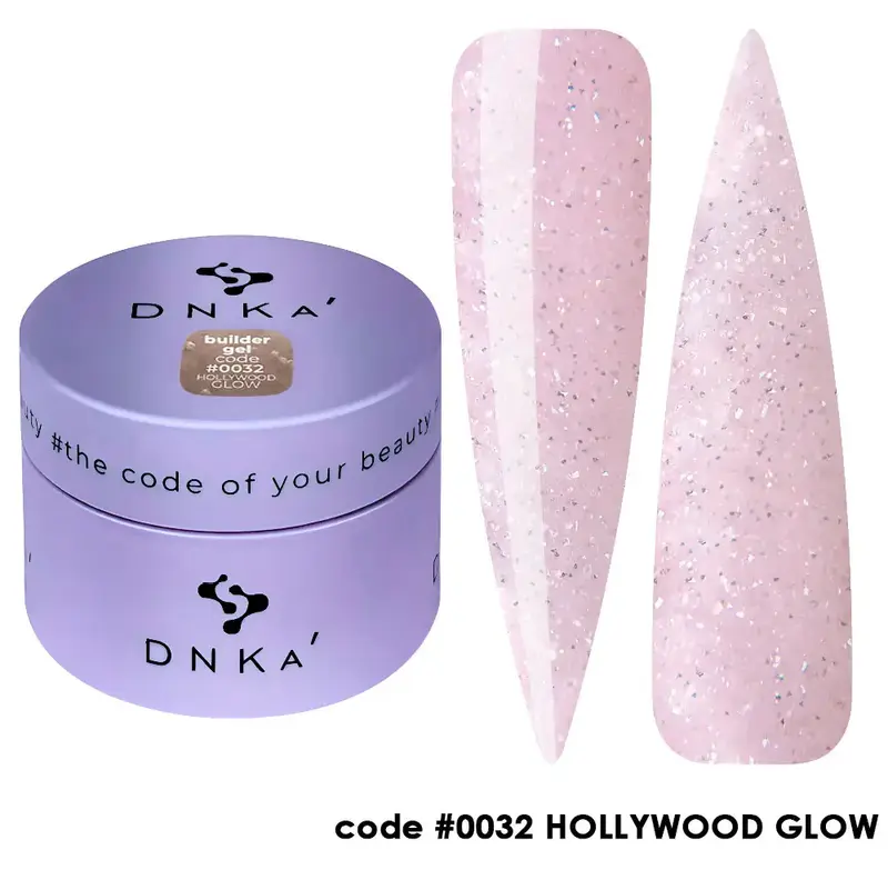 DNKa Builder Gel. #0032 HOLLYWOOD GLOW 30 ml
