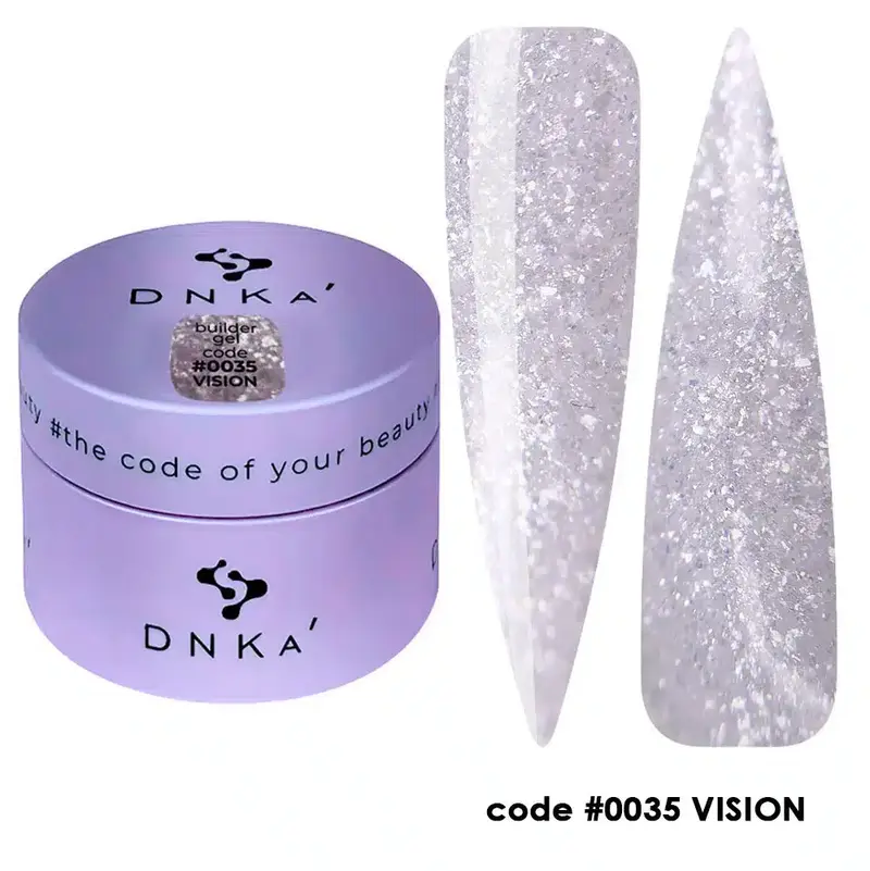 DNKa’ Builder Gel 30 ml, Vision #0035 lila suave