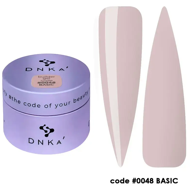 DNKa’ Builder Gel 30ml, Basic #0048 crema natural