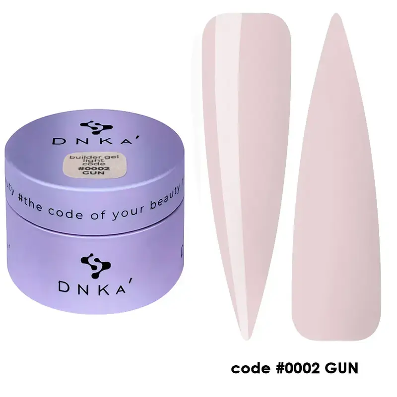 DNKa Builder Gel Light. #002 Gun 30 ml