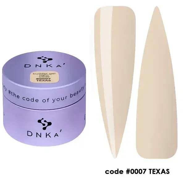 DNKa Builder Gel Light. #007 Texas 30 ml