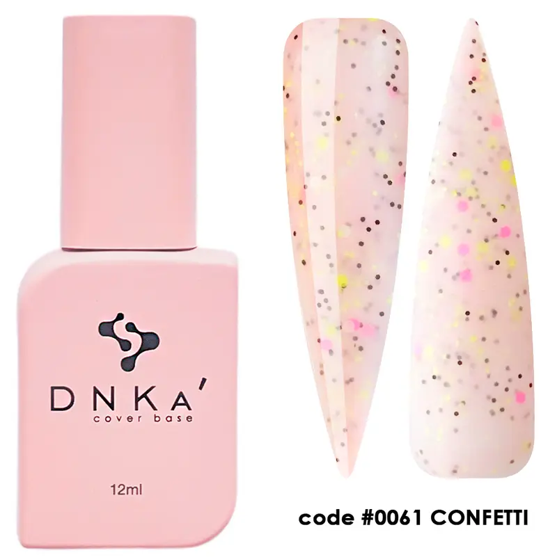 DNKa' Cover Base #0061 Confetti - 12 ml