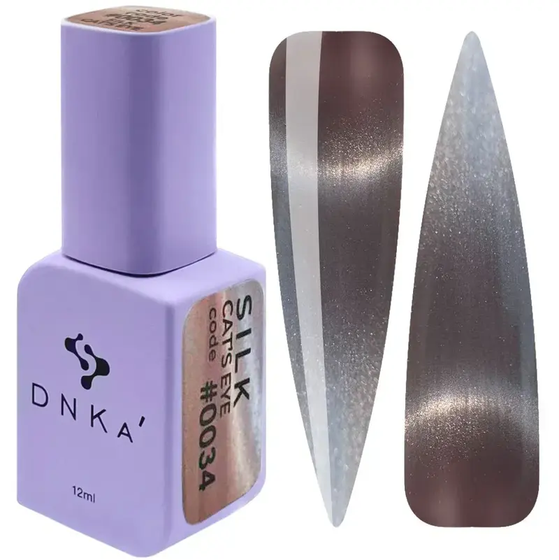 DNKa Esmalte semipermanente. #0034 Cat Eye Silk