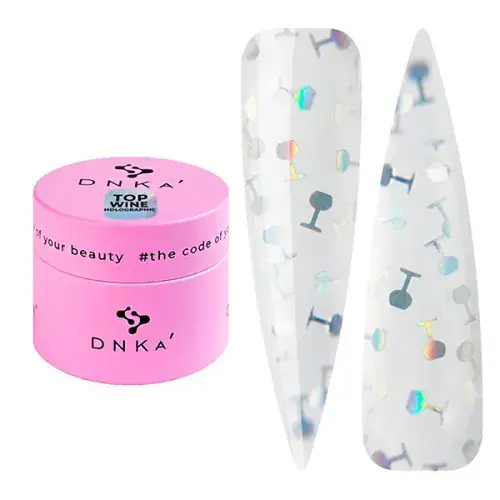 DNKa Top Wine Holographic 15 ml — Top de Color
