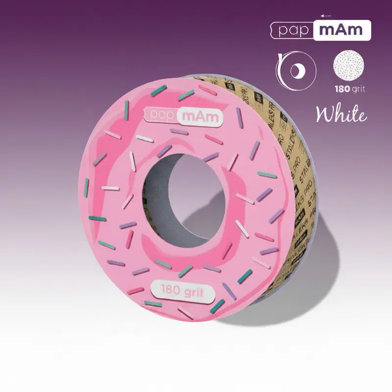 Donut papmAm Bloque de recambio de limas para lima recta, grano 180 STALEKS EXPERT