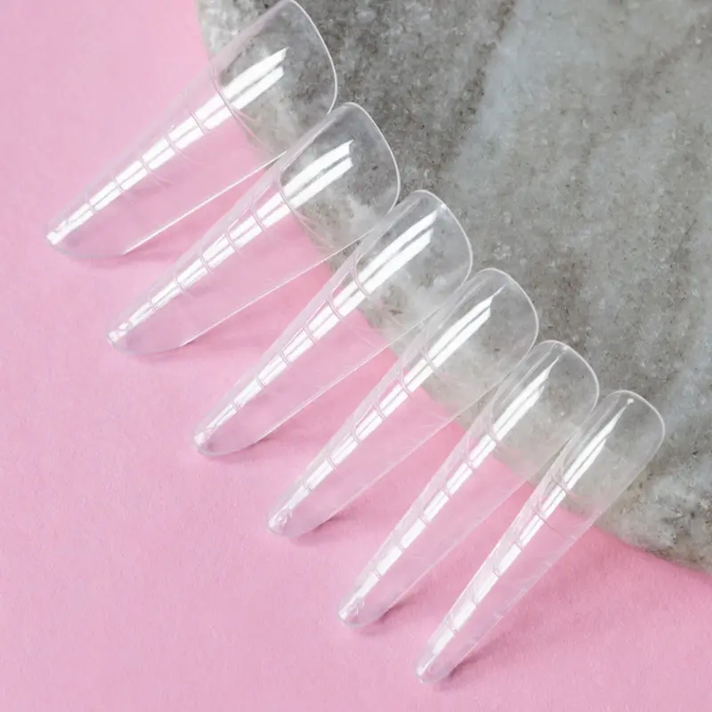 Dual Form Moldem Almond Saute Nails 120ud.