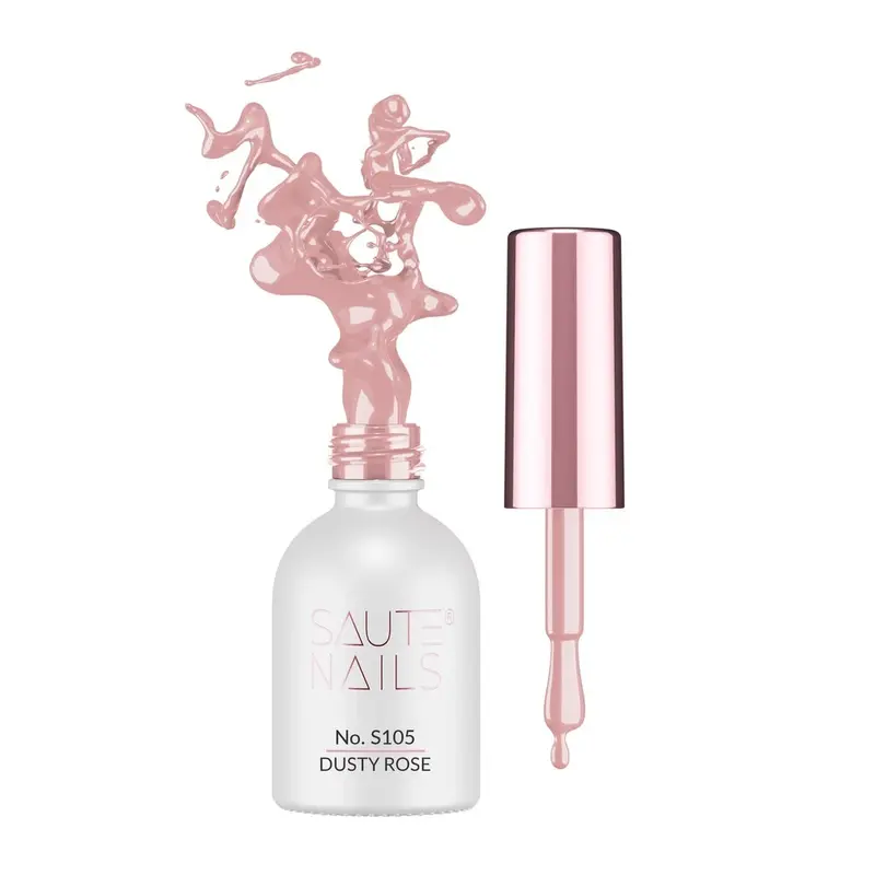Dusty Rose Esmalte Semipermanente Saute Nails 8ml.
