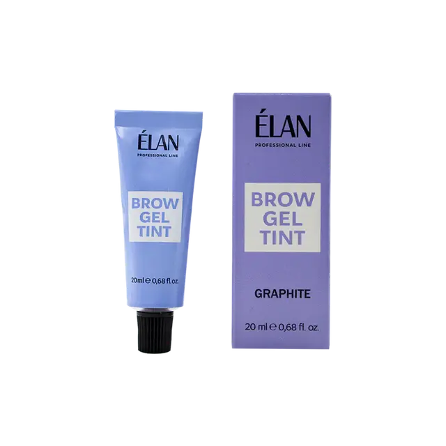 ELAN Tinted Eyebrow Gel, Graphite, 20 ml