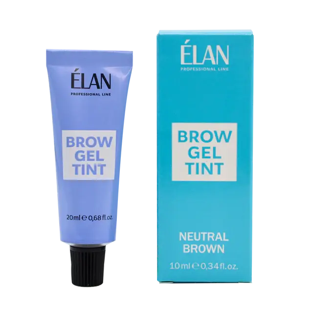 ELAN Tinted Eyebrow Gel, Neutral Brown, 20 ml