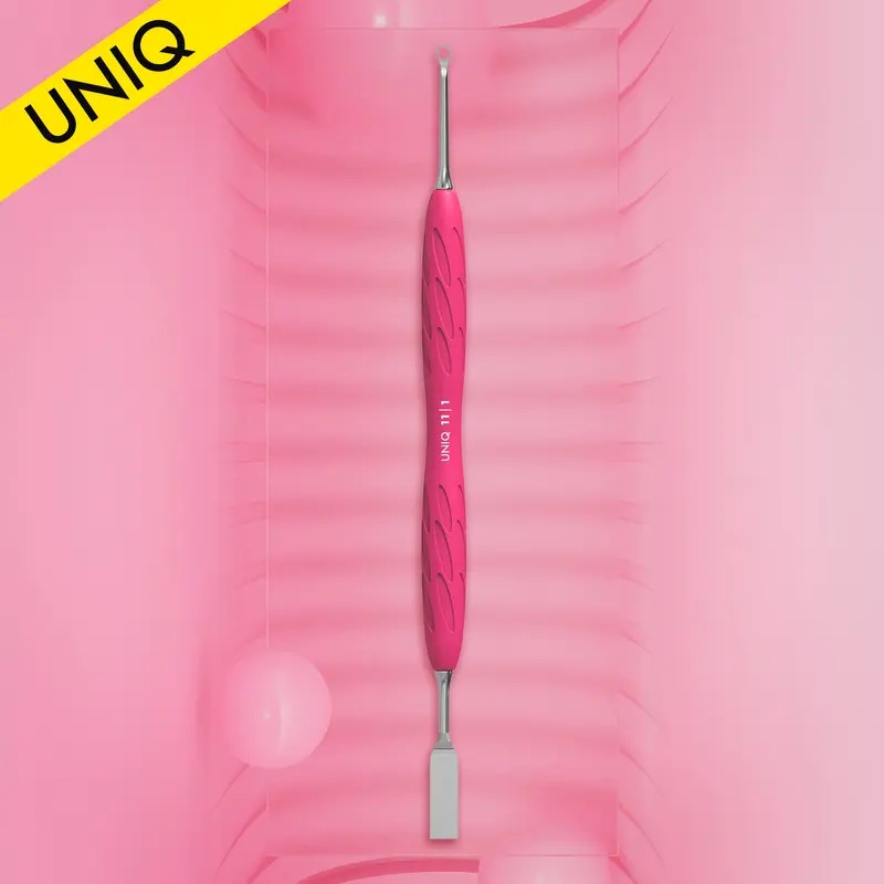Empujador para manicura con mango de Silicona "Gummy" UNIQ 11 TYPE 1
