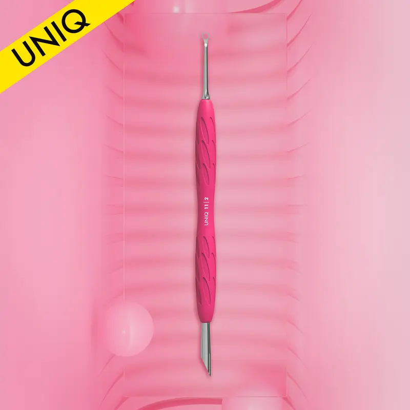 Empujador para manicura con mango de silicona "Gummy" UNIQ 11 TYPE 2