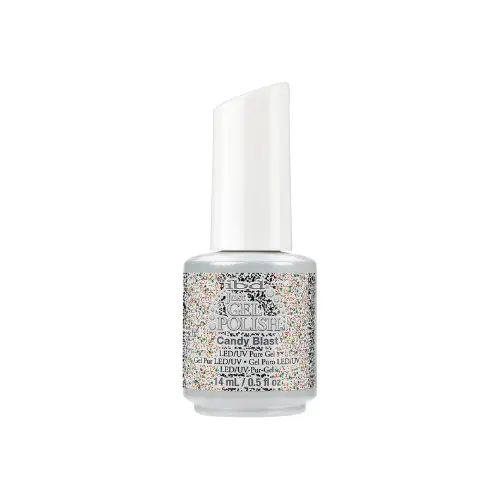 Esmalte de Gel IBD Just Gel Polish Candy Blast con Purpurina