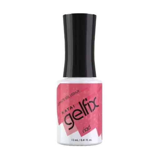 Esmalte de Uñas En Gel Gelfix Riad con Purpurina Rosa