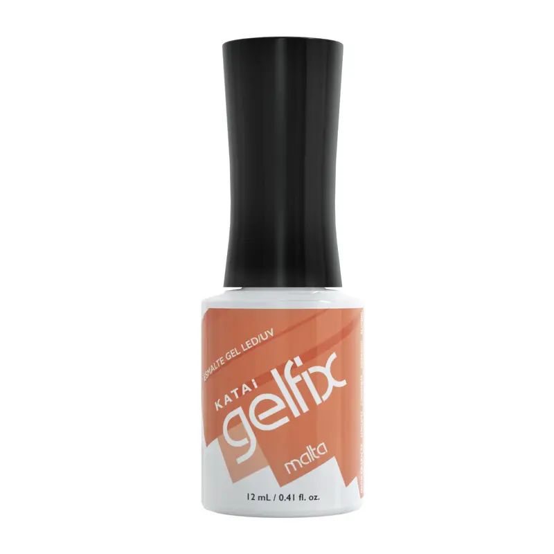 Esmalte de Uñas Semipermanente Naranja KATAI GELFIX MALTA