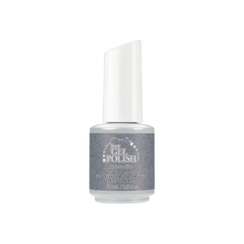 Esmalte Semipermanente con Brillo Gris IBD Just Gel Aphrodite
