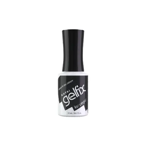 Esmalte Semipermanente Gelfix Las Vegas con Purpurina Negra