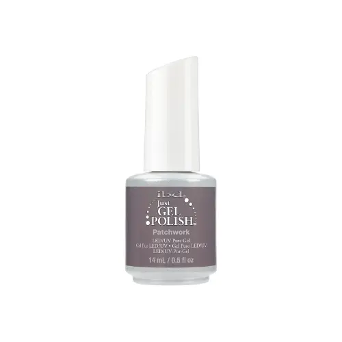 Esmalte Semipermanente Gris IBD Patchwork