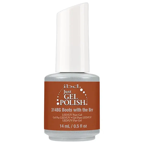 Esmalte Semipermanente Marrón IBD Boots With The Brr