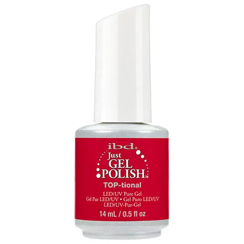 Esmalte Semipermanente Rojo IBD Top-Tional