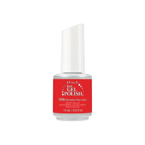 Esmalte Semipermanente Rojo IBD Vacancy You Later