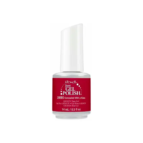 Esmalte Semipermanente Rojo y Rosa IBD Polish Concelead With A Kiss
