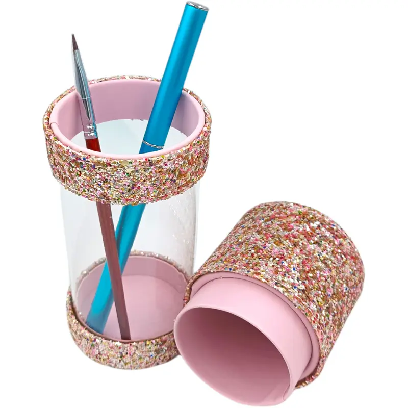 Estuche pincel Purpurina