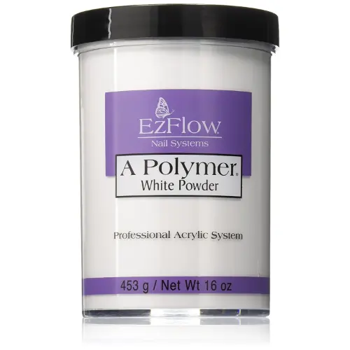 EZ FLOW MANICURA POLVO A-POLYMER BLANCO 226 gr