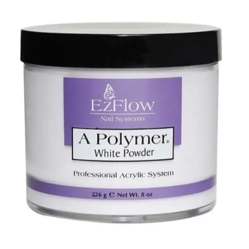 EZ FLOW MANICURA POLVO A-POLYMER BLANCO 453gr