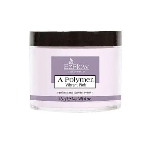 EZ FLOW MANICURA POLVO A-POLYMER ROSA VIBRANTE 113gr