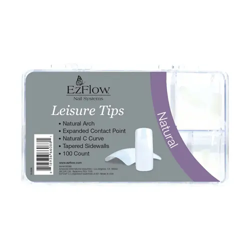 EZFLOW NATURAL TIPS UÑAS 100 UDS