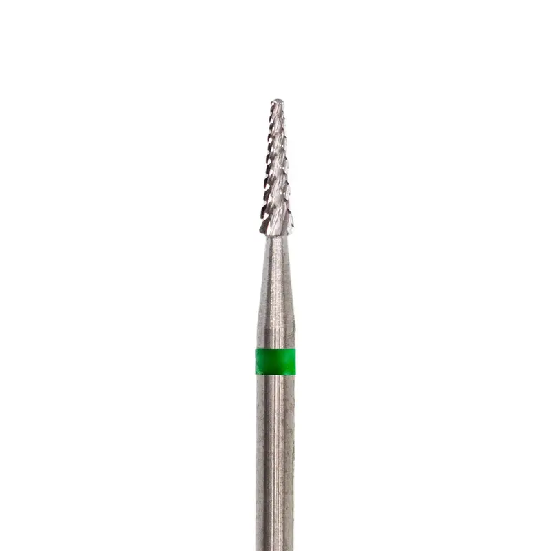 Fresa/Broca de carburo cono verde