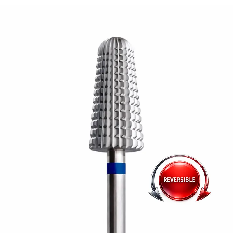 Fresa Carburo Cono Reversible Azul- AMATIX