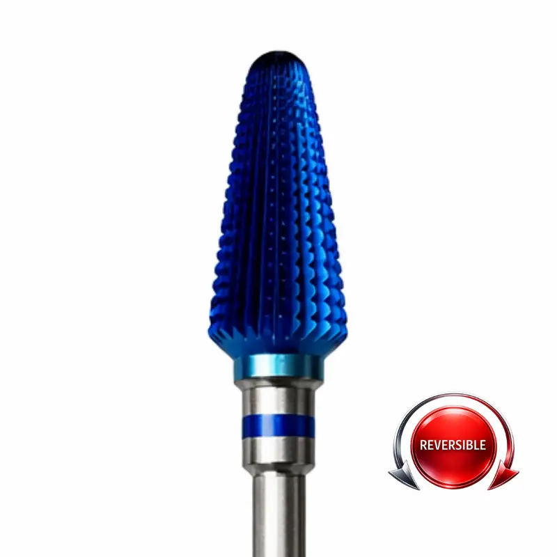 Fresa Carburo Cono Reversible (Tornado Blue+) Azul - AMATIX