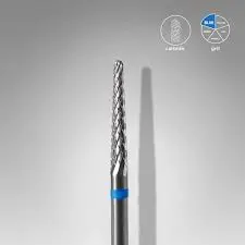 Fresa de carburo tipo cono azul EXPERT, diámetro de la cabeza