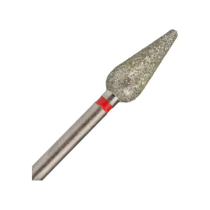 FRESA DE LLAMA Pera PARA PEDICURA- ROJA