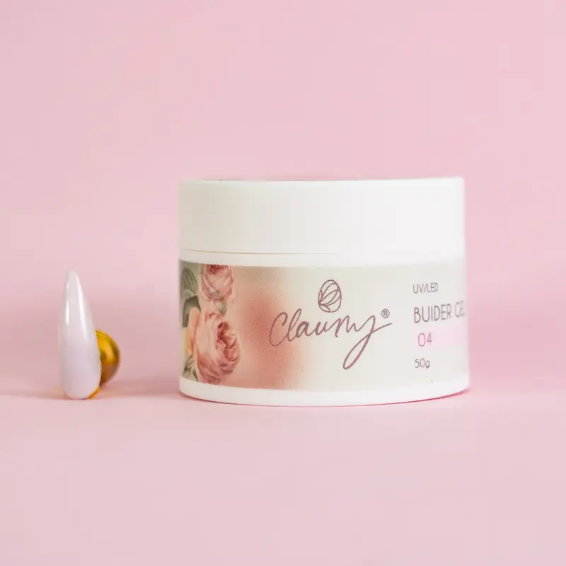 Gel Builder 04 Claumy | Gel constructor rosa pastel profesional