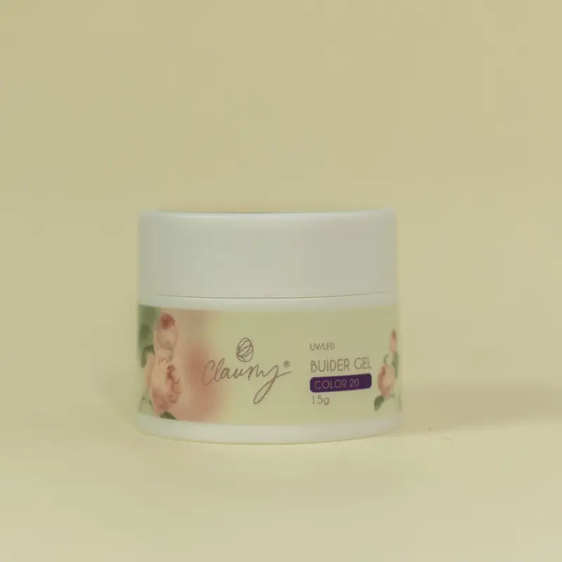💜 Gel Builder Color Claumy Nº 20 – Morado Glass