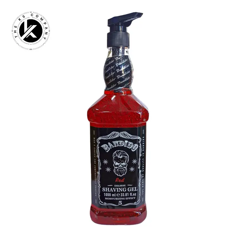GEL DE AFEITAR RED PIEL SENSIBLE BANDIDO 1000 ML