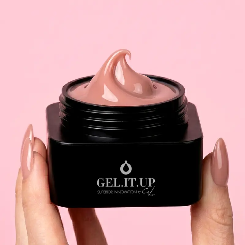 GEL.IT.UP 3-in-1 Premium Extra Strength Builder Gel Cover – Cover Natural 40 g