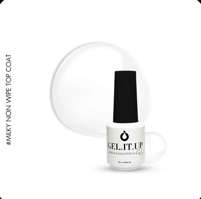 GEL.IT.UP Milky Non-Wipe Topcoat