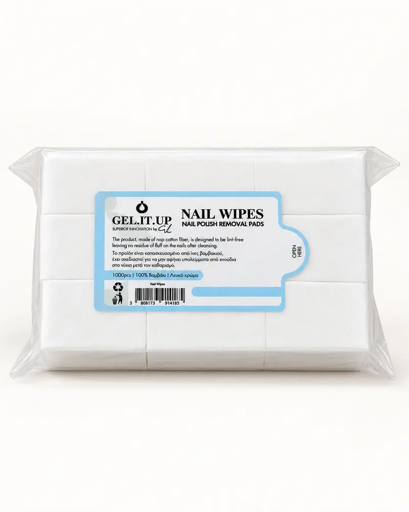 GEL.IT.UP Nail Wipes – Toallitas sin pelusa 1000 uds.