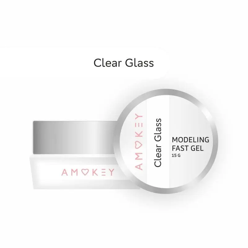 Gel Modelador Monofásico Fast Gel Clear Glass DE LA RO · 15 g